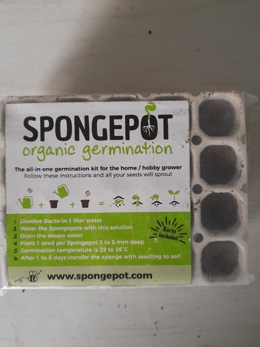 Spongepot pot organic - spongepot, seed