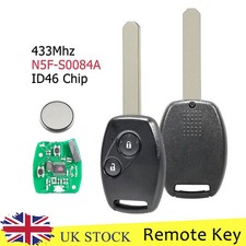 433MHz Remote Key Fob 2 Button