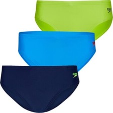 Speedo Essential Logo Boys Bathing Trunks Panties Baden Swim Swimwear Diving New
