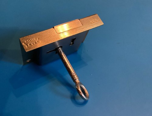 Vintage brass half mortise - vintage,