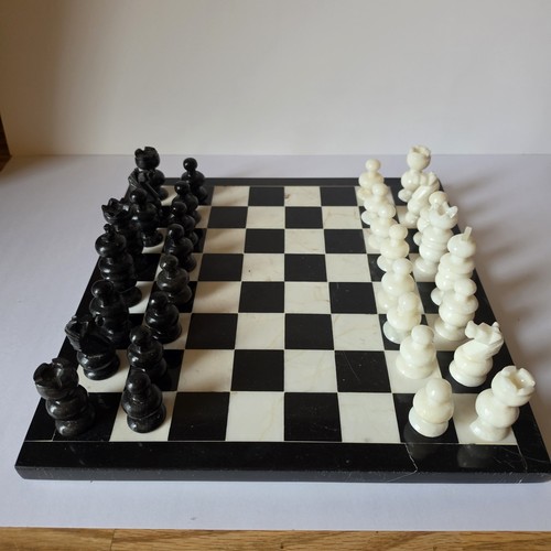 Marble stone 14x14 black and - marble/stone,