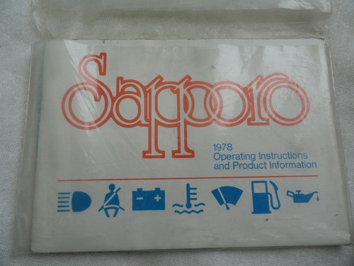 1978 plymouth sapporo owners - 1978,