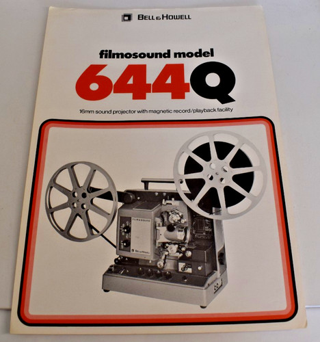Bell howell 644q filmosound - bell, &