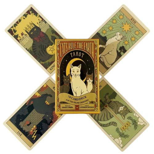 Cats rule the earth tarot - earth,