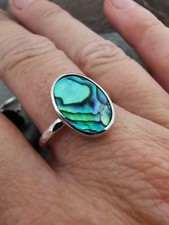 Sterling Silver Abalone (Paua