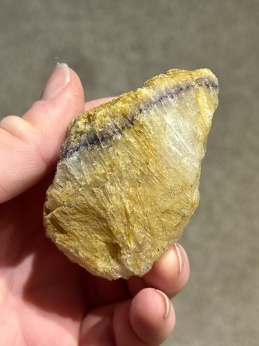 Blue john mineral - blue,