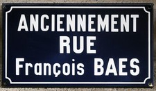 Old vintage French enamel