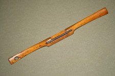 Slim elegant boxwood spokeshave 24cm (9½ inches) long.