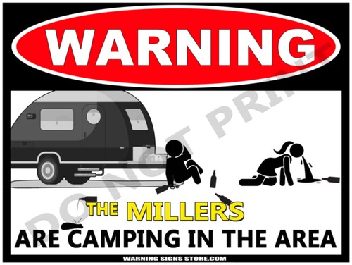 Personalized camping sign - camping, the