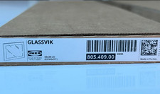 Ikea Besta Glassvik Cabinet White/Light Green Frosted Glass Door 60x38cm New