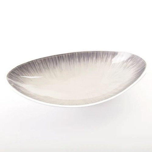 Enamelled boat bowl 27cm - boat,