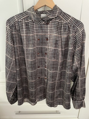 Alexon size checked long - alexon,