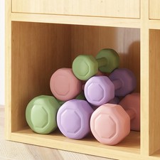 1 Pair 1kg 2kg 3kg Dumbbell Fitness Hand Weights Set  for Women Home Gym Workout