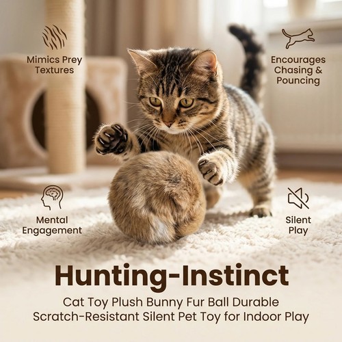 Dog training rabbit - rabbit, ball