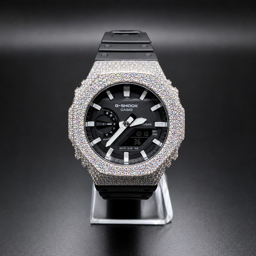 Moissanite fully iced - fully, out