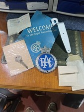 Vintage 1966 RAC Car Grill Badge Still Presentation Pack Inc Key !Classic Car