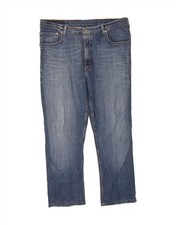 LEVI'S Mens 752 Slim Jeans W40 L27 Blue AA15