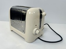 Dualit DPP2 2-Slice Toaster- Cream  - TESTED WORKING