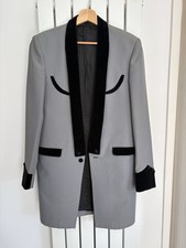 Teddy Boy Drape Jacket, Gray