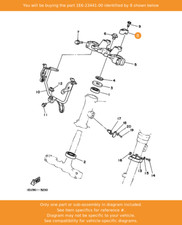 YAMAHA Holder, Handle Upper