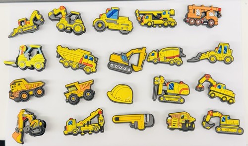 Construction trucks jibbitz - trucks,