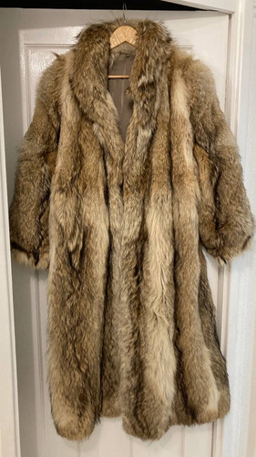 Real fox and - and, coat