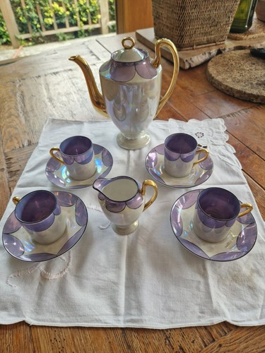 Art deco phoenix china lilac - deco,