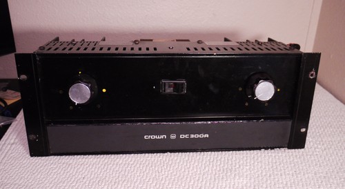 Crown 300a power amplifier - crown,