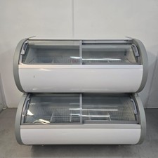 Display Freezer Two Level Ice
