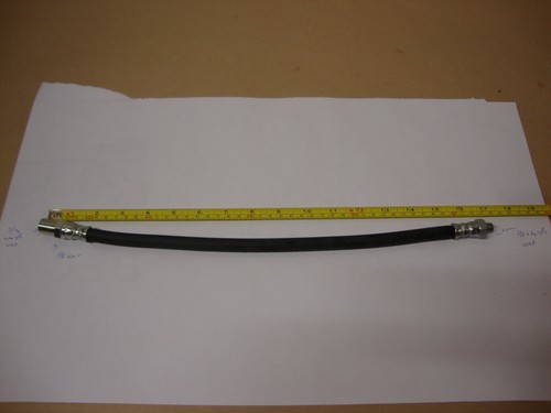 Front brake hose - front, to