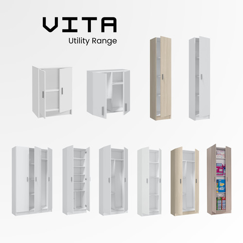 Vita utility laundry cupboard - vita,