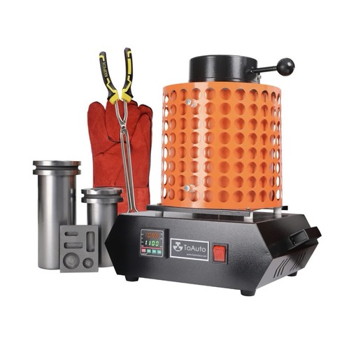 Gold melting furnace - melting,
