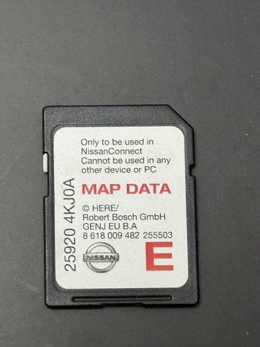 Nissan connect3 map data - map, sd