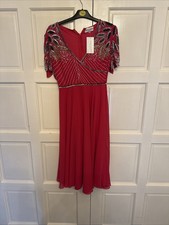 Virgos Lounge Ursula’s Dress Pink Size 10 New with Tags