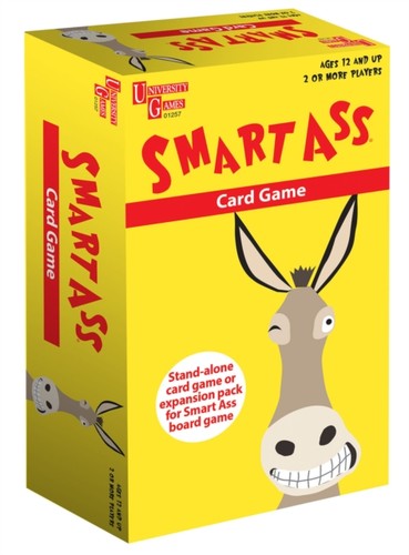 Smart ass card game - card, (paperback