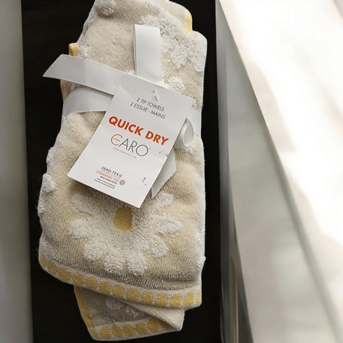 Caro plush tip towels - pc,