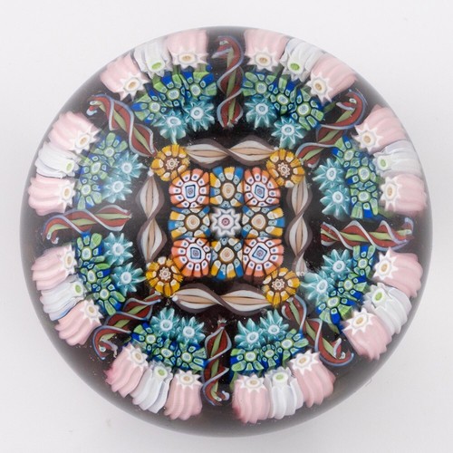 Perthshire paperweight square - perthshire,