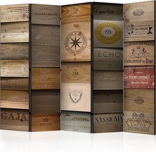 Vintage Wood Print 5 Panel