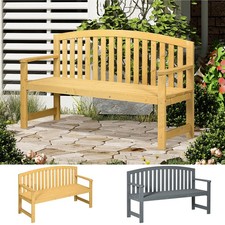 Wooden Garden Bench 2 Seater