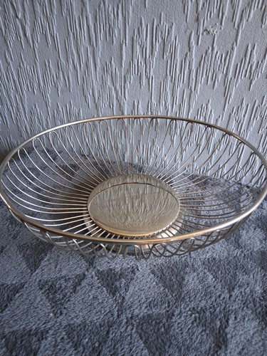 Vintage chrome plated wire - chrome,