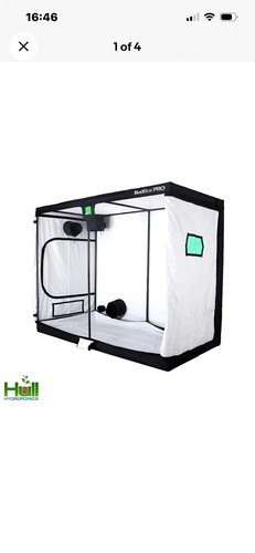 Budbox pro grow tent - pro, 2.4m