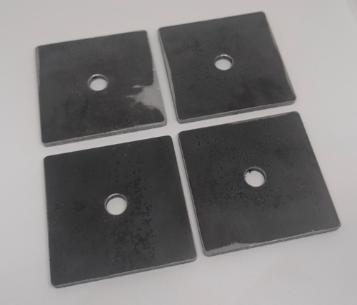 Spreader plates for van seat - plates,
