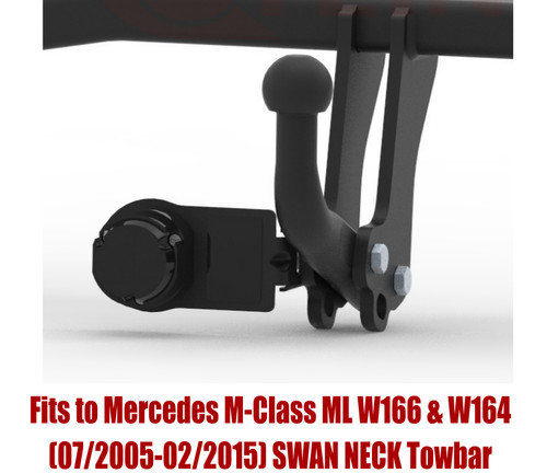 Swan neck tow bar - bar, mercedes