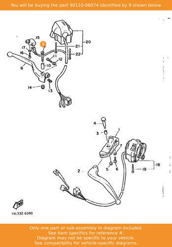 Yamaha bolt hexagon socket - hexagon,
