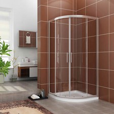 Quadrant Shower Enclosure and Tray 6mm Easy Clean Glass Cubicle Door Screen