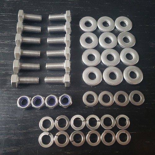 Boot and bonnet - boot, bolts