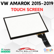 VW VOLKSWAGEN AMAROK 2015-2019 TOUCH SCREEN DIGITIZER MEDIA HEAD UNIT SAT NAV