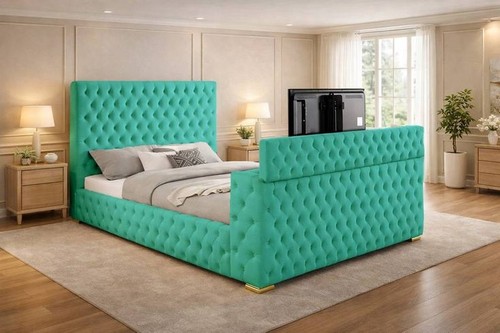 Milan chesterfield bed - chesterfield, tv