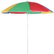 Beach Umbrella Garden Outdoor Patio Tilting Tilt Parasol Sun Shade Protection