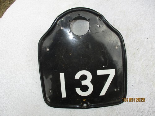 Velocette motorcycle rear
